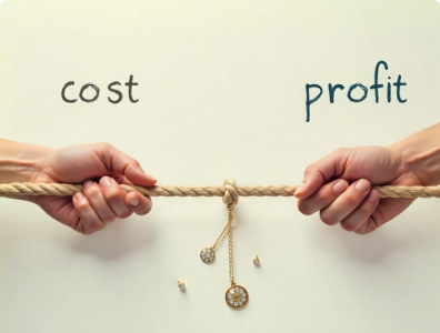 profit and loss tug of war