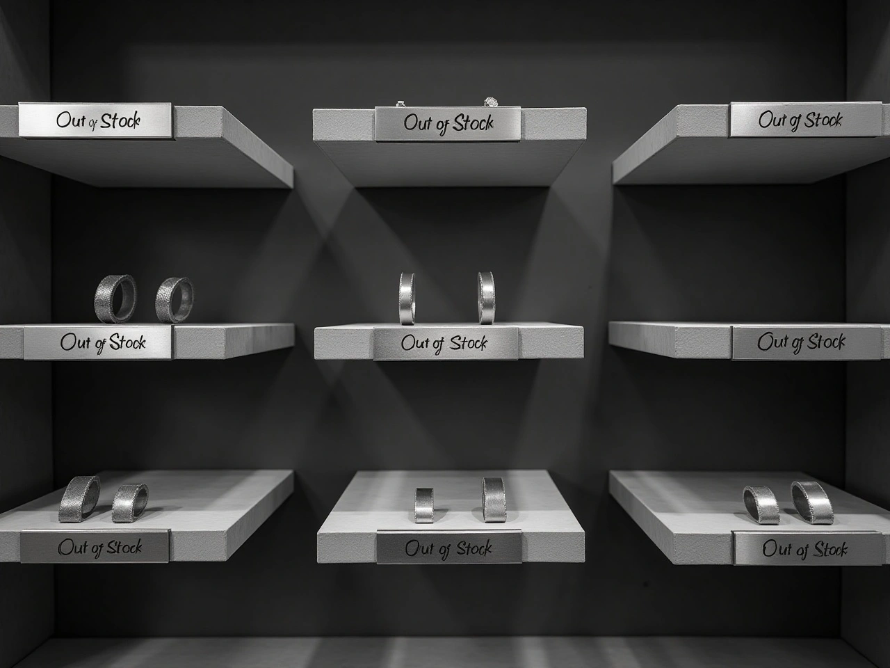 jewellery display of item