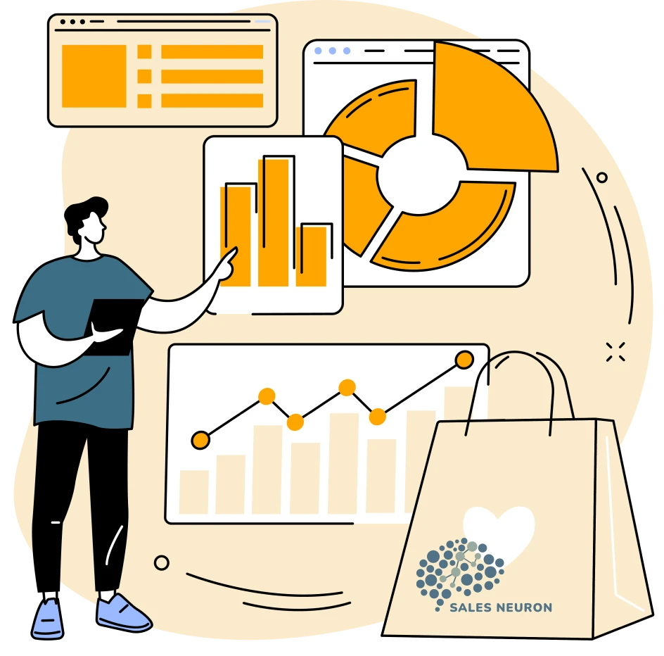 Contactless Business illustration