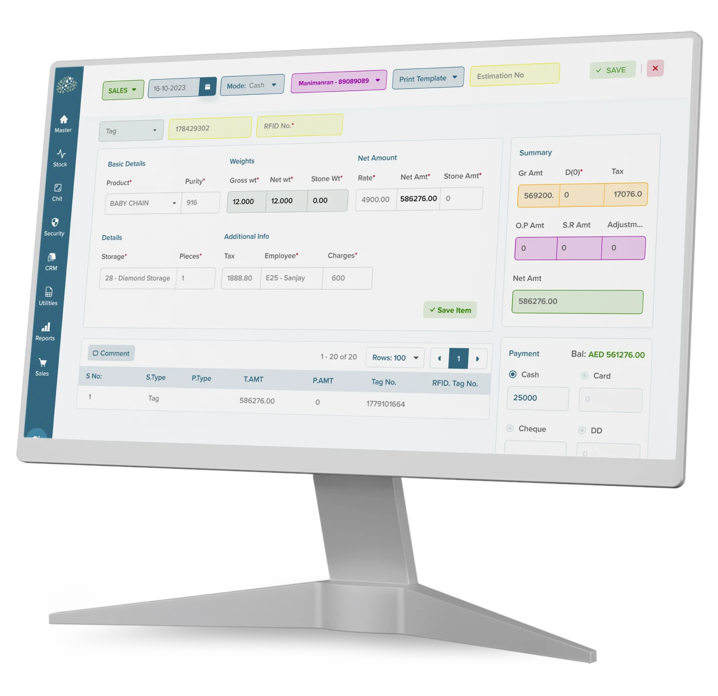 ERP Software Sales Data